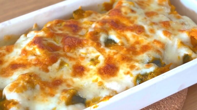 10分で完成！とろ〜り濃厚♡かぼちゃのチーズグラタン