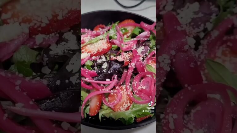 Strawberry Vinaigrette dressing