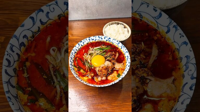 肉プロが厳選ぷりぷりホルモンたっぷりユッケジャンラーメン🍜🥩【愛知 刈谷ホルモン】