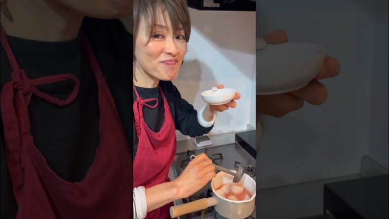＼優しい煮物／里芋と小海老の塩煮 レシピはコメント欄に記載 #shorts