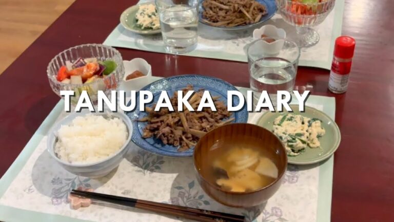 Tonight’s Dinner Prep/牛肉とごぼうのしぐれ煮・ほうれん草の白和え