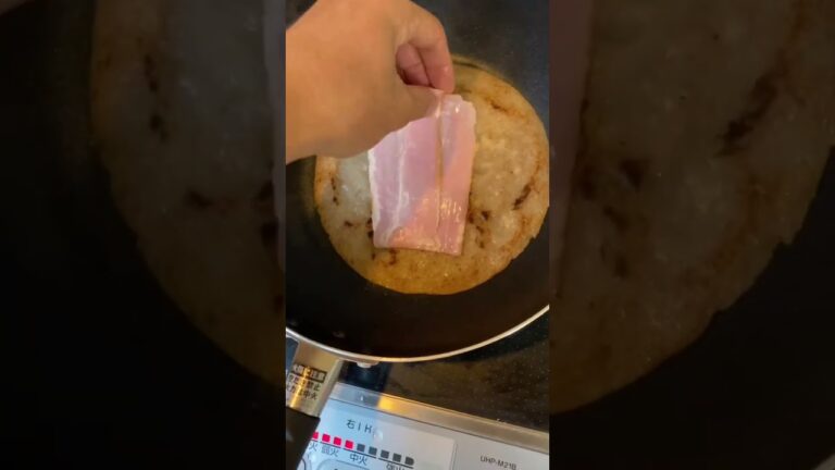 ベーコンチーズのトルティーヤ