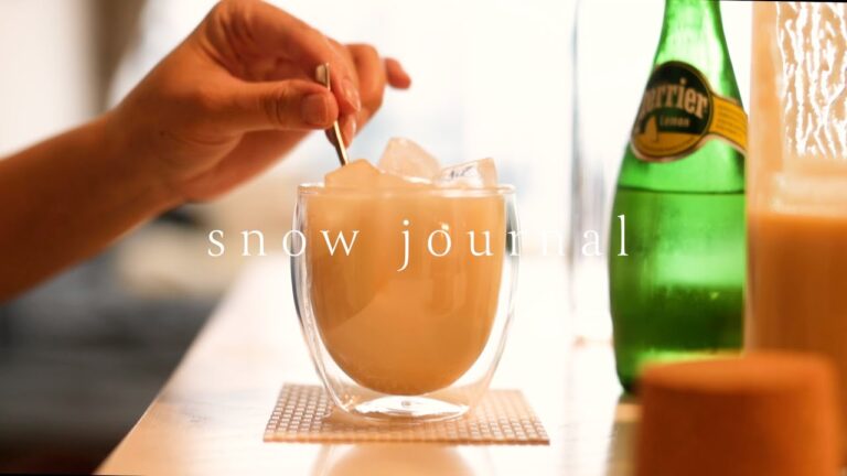 【自家製】カルピスとコーラ｜カルピスシャーベット｜カルピスパフェ｜アリスクリームコーラシロップがけ【暮らしVlog】