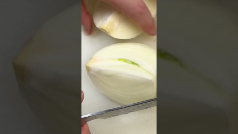 玉ねぎのくし切り【キャベツと鶏肉の煮込み】
