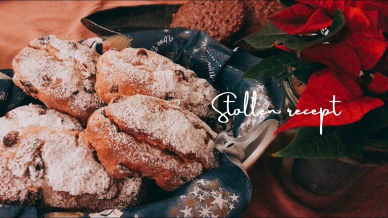 発酵なしのシュトレン簡単レシピ｜レープクーヘンの詰め合わせ｜ドイツのクリスマス菓子｜海外暮らしのVlog