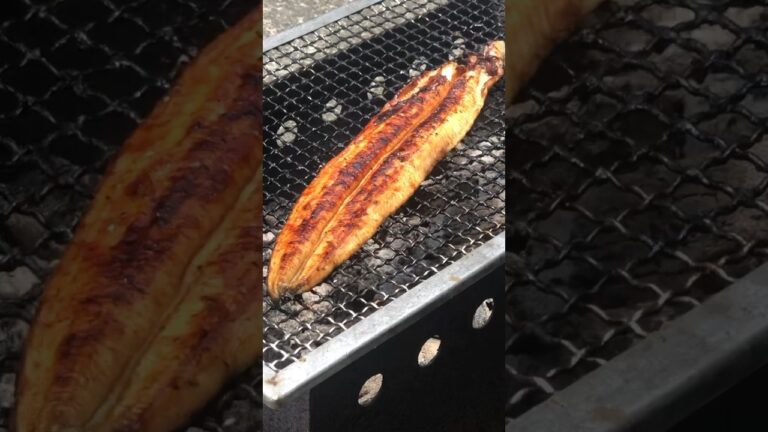 【土用の丑の日】庭でうなぎの蒲焼き