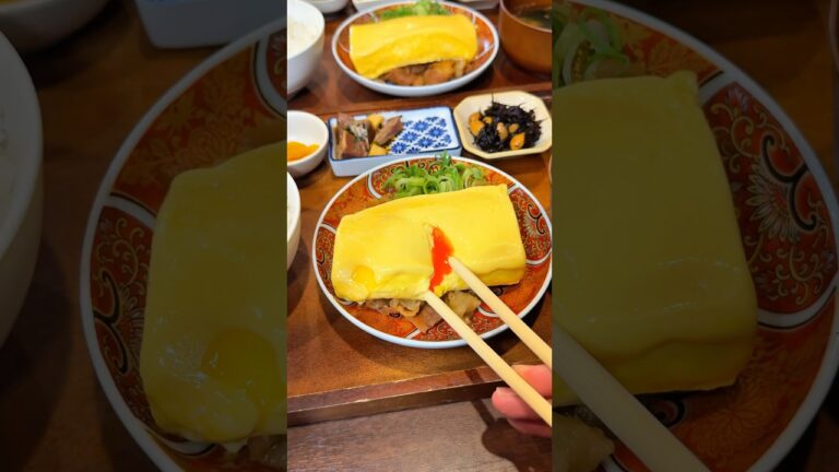 卵黄を閉じ込めたぷるぷるだし巻き玉子🍳#ないちゃんグルメ #japanesefood