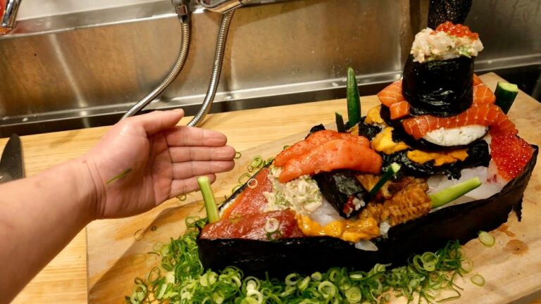 漁師が本気で軍艦巻き作ってみた。