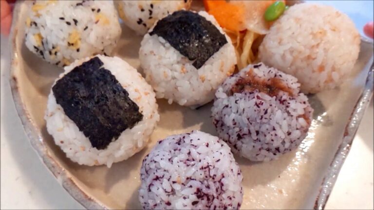 ５分で出来る簡単朝ごはん/てまりおにぎり/その１２２/