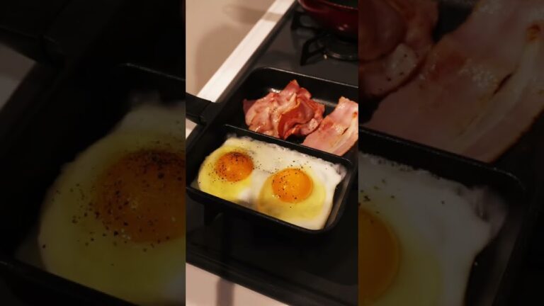カロリー爆弾！ベーコンエッグチーズ丼🥓
