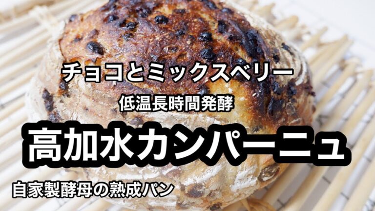 NO135 チョコとミックスベリーのカンパーニュ／低温長時間発酵／高加水カンパーニュ／自家製酵母／熟成カンパーニュ