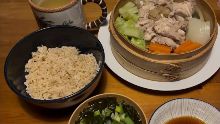 ［おすすめの朝の過ごし方】動物達に癒されながらせいろで蒸し料理をしよう