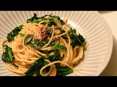 【ニラを見つけたらコレを作ってください】ヤバいニラ醤油パスタ #shorts