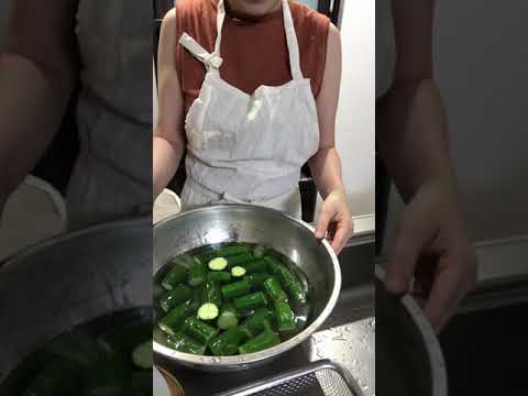 キュウリキムチ作り方