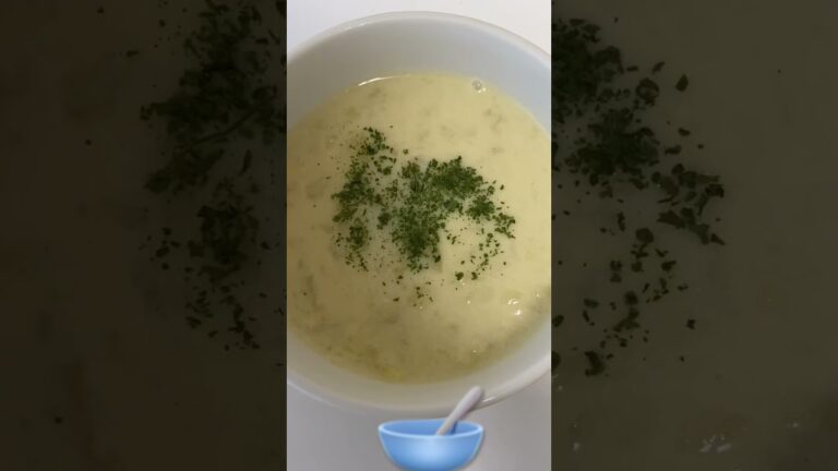 じゃがいも豆乳スープ🥣(粗つぶし)#shorts
