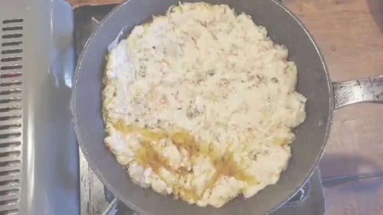 簡単薬膳！　豆腐でつくるチジミ　～小麦粉不使用