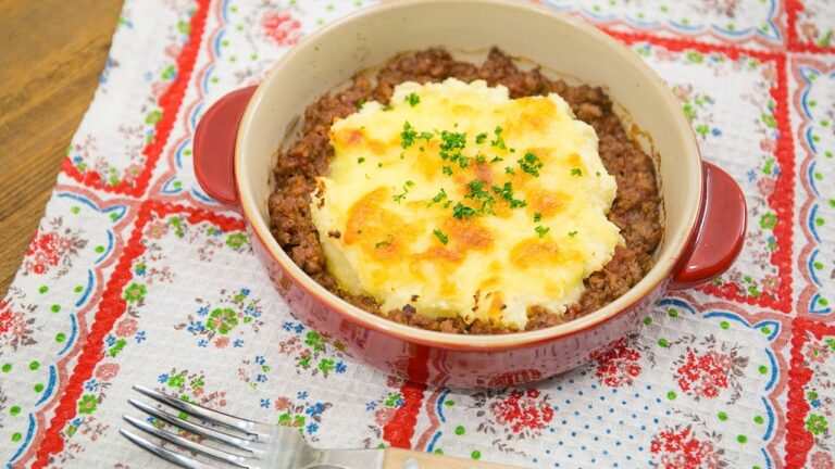 挽き肉とじゃが芋のシェパーズパイ