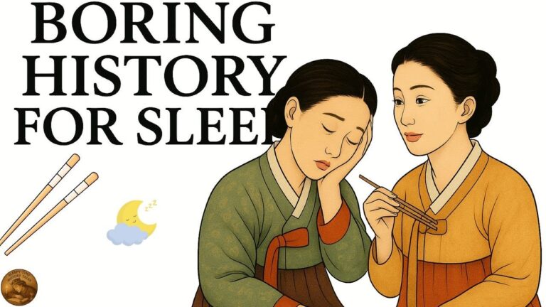 The Boring History For Sleep 😴 | How Ancient Korea Standardized Chopsticks | Relaxing ASMR Story