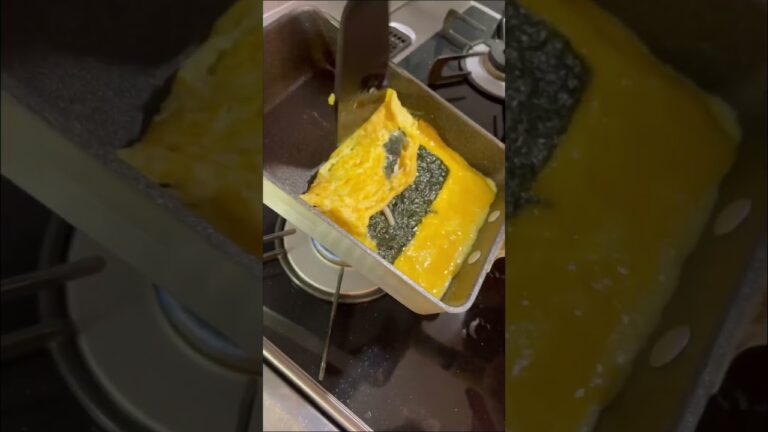 我が家の定番卵焼き レシピはコメント欄に記載 #shorts