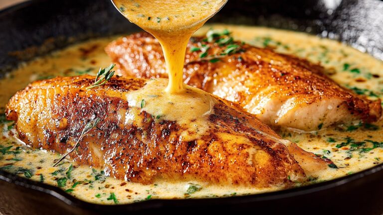 Fish that we've been eating for a month and we still want it! Healthy, quick and so delicious!