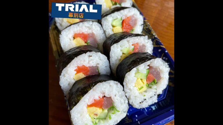 彩も味も最高🍣海鮮巻き