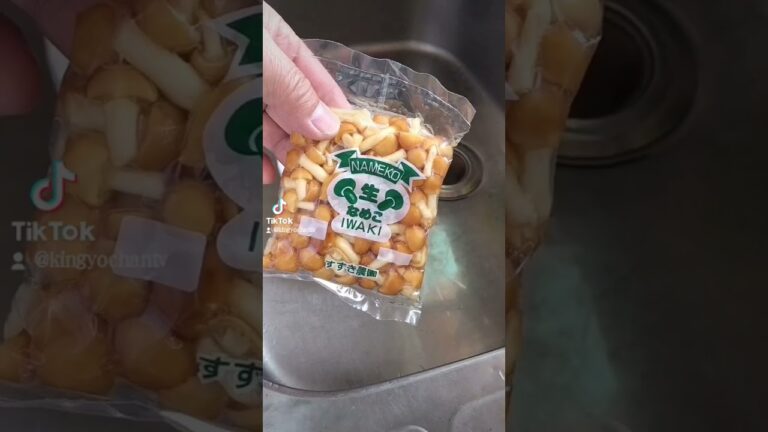 なめこの味噌汁作り方(ハマるよ)#バズレシピ #ごはんぷく #ごはん #味噌汁 #shorts
