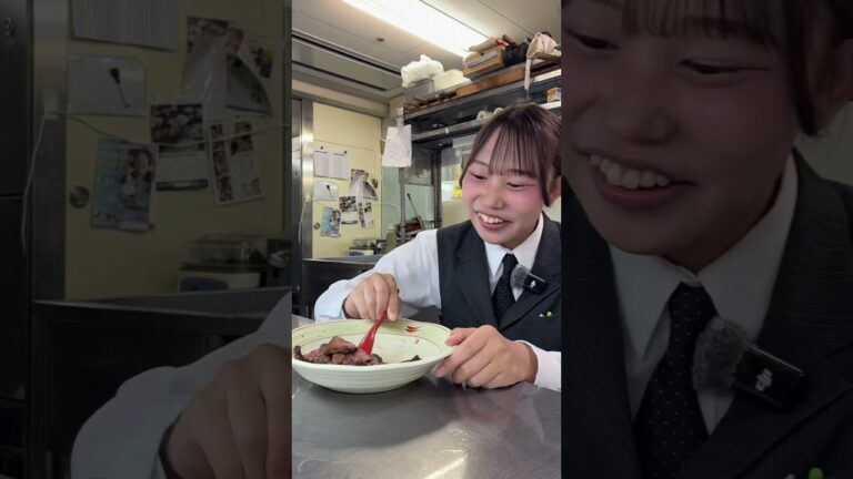 ちゃんさんのステーキ丼！あっという間に完食しました！