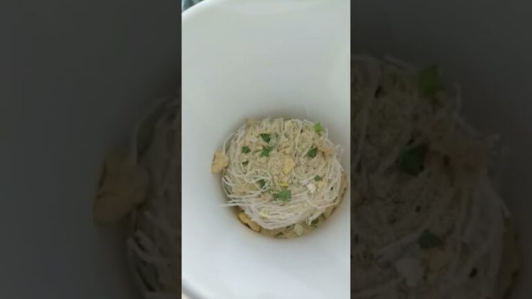 Fランぼっちが腹壊した後に食べる春雨スープ　#shorts #fラン #下痢  #春雨　