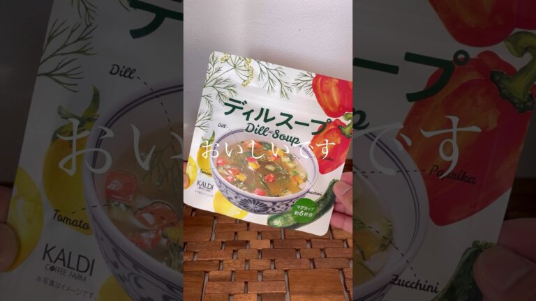 安くて簡単でおいしい！カルディのディルスープ！