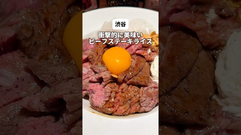 衝撃的に美味いビーフステーキライス