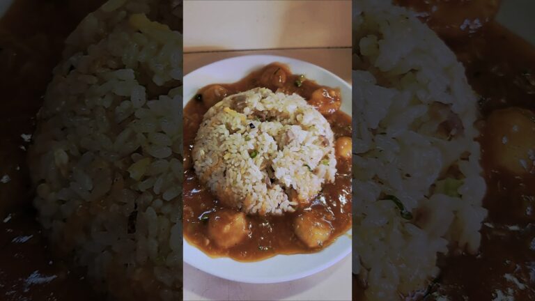 町中華！エビチリチャーハンとラーメンが美味しいお店の名前は…。#ラーメン