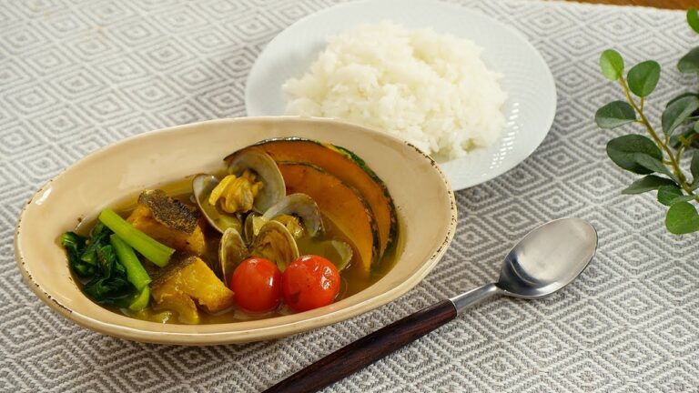 魚介の和風スープカレー