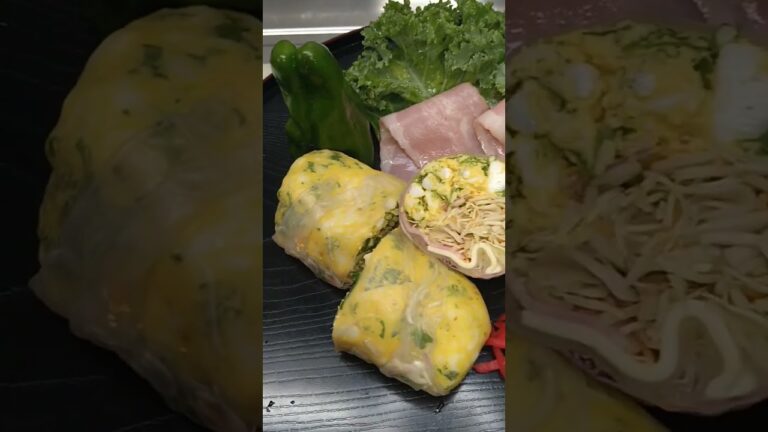 暑い日に最適【卵サラダ生春巻き】作ってさっぱりしていくわね♪ #shorts