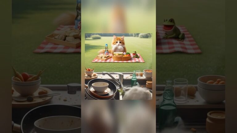 Ai cat ノルさん：森の恵み！ハーブ香る鶏ハムと夏野菜のデリ風弁当～ねこの日々と季節たち #12～