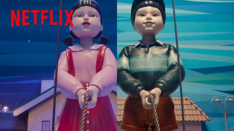 ♫コマヤー コマヤー - "大縄跳びの歌"リリックビデオ（カラオケ風）👧👦 | イカゲーム | Netflix Japan