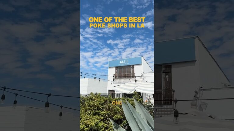 A piece of Hawaii in LA. $17.50 poke bowl. #hungryinla #foodvlog #elsegundo #lafoodblogger