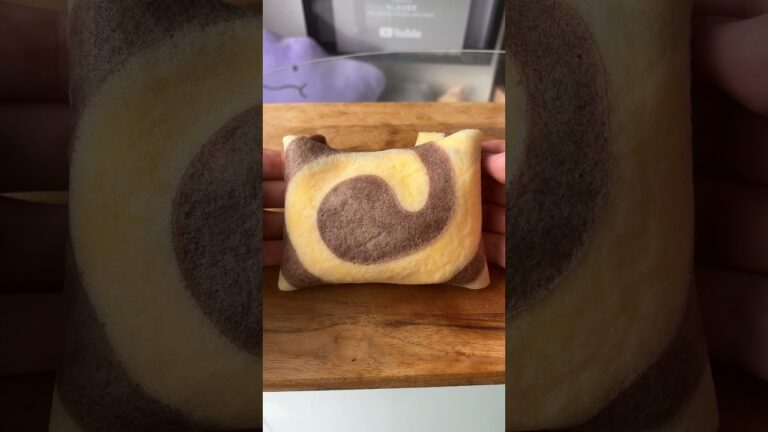 可愛いチョコバナナクレープ作った結果ww #shorts