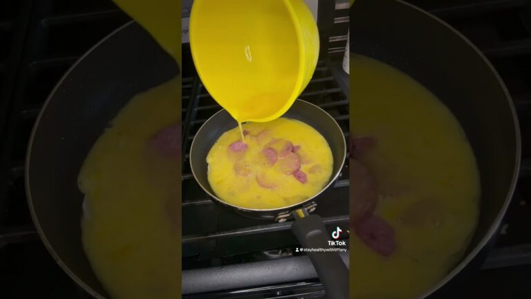 Potato and Bell Pepper Frittata -dish made with eggs, potatoes, sausage and bell pepper