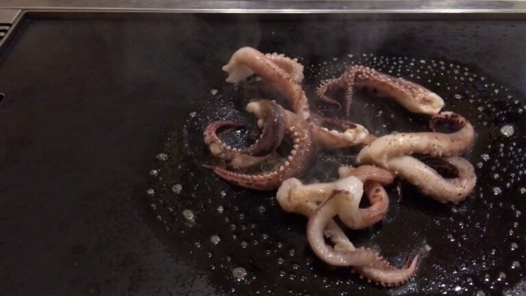 イカゲソの磯味とバター焼き醤油が香ばしい〜ゲソの踊り食い〜
