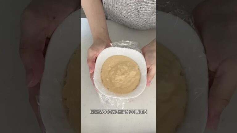 レンジで簡単♡ふわたまチーズソース