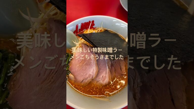 #山岡家 #ドライブ #特製味噌ラーメン #らーめん #禁酒#はじめて