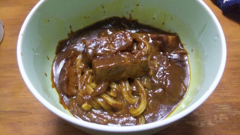 スパムカレーうどん‼️