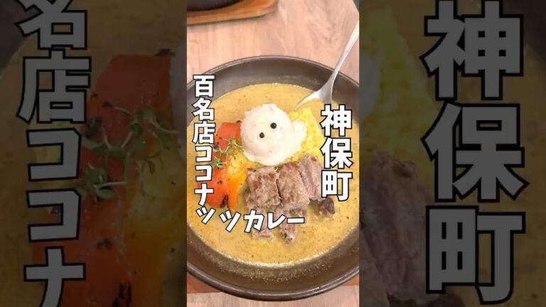 神保町【＆スリランカ】無性に食べたくなる百名店のココナッツカレー🍛！