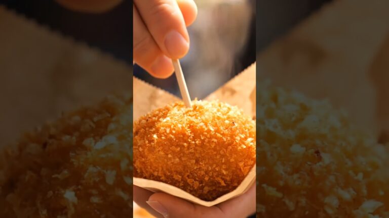 「カリカリ焼きおにぎり × サクサクコロッケ × モチモチみたらし団子」