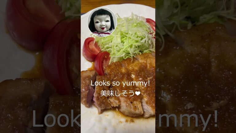 ポークジンジャー【ガッツリ飯】肉料理　ポークジンジャー　#shortsvideo #shorts #shortsyoutube  #creepycute #cooking #japanesefood