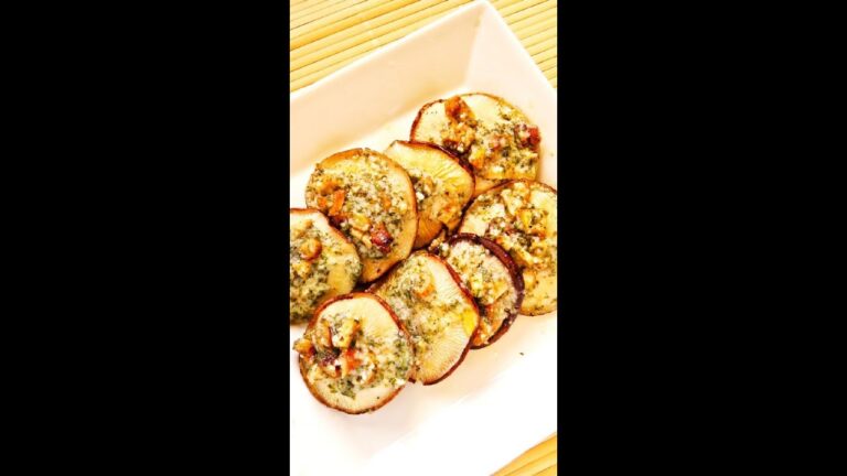 【レシピ動画】★魚焼きグリルで簡単♪椎茸のガーリックバター焼き★料理動画チャンネル【hirokohのおだいどこ】 #Shorts