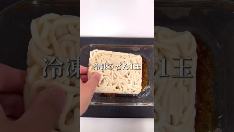 適当なのに絶品！天かす甘辛うどん