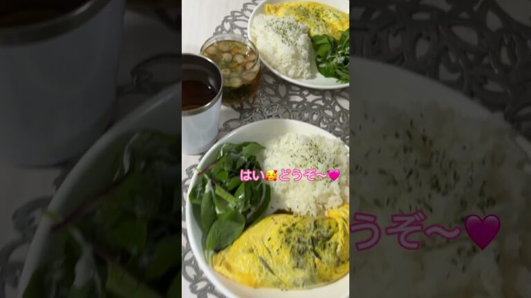 前回のキーマカレーで、キーマカレーオムレツにしました🥰🍴美味しかった🩷彩りが悪くてごめんなさい🤣🙏🏻#おうちごはん #私のリアル飯 #簡単料理