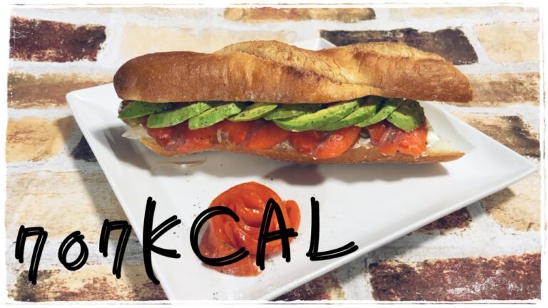 【サーモンサンド/707kcal】クリームチーズとサワークリームのコラボ ！| vol.2