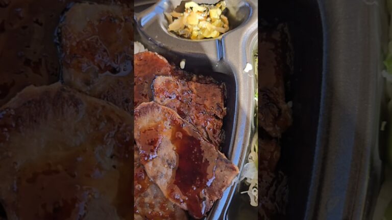 ステーキ丼 #ランチ弁当